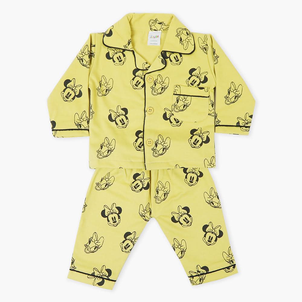 Newborn Girls Night Suit - Khaki, Newborn Girls Sets & Suits, Chase Value, Chase Value