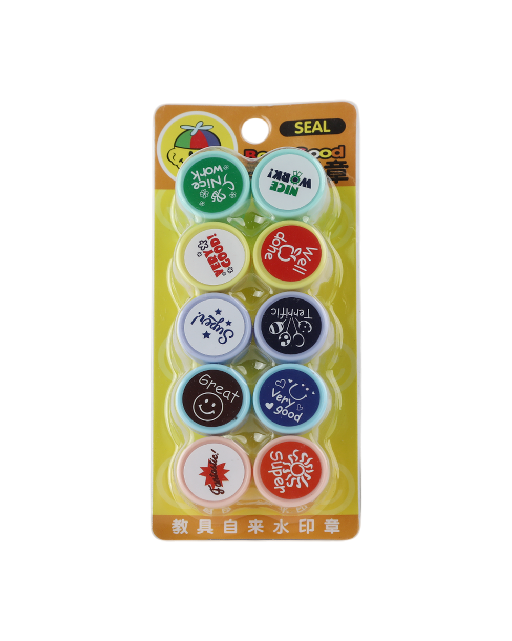 Stamp Card (10-Piece Set), Stationery Pouch & Box, Chase Value, Chase Value