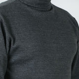 Men's High Neck - Dark Grey, Men's Sweater & Sweat Shirts, Chase Value, Chase Value