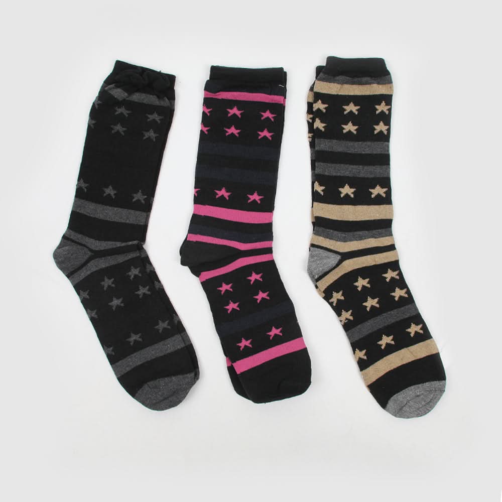 Men’s Colorful Socks 3Pcs - Multi Color, Men's Socks, Chase Value, Chase Value