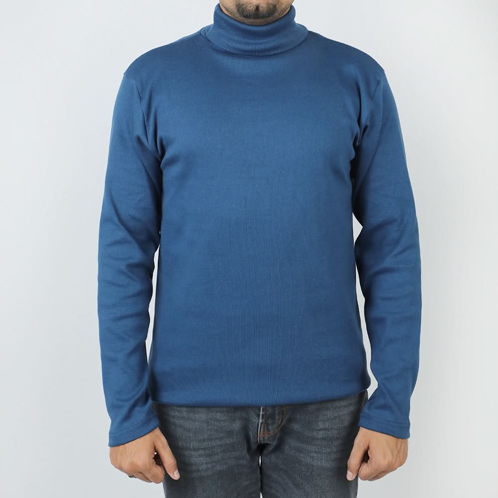 Men's High Neck - Blue, Men's Sweater & Sweat Shirts, Chase Value, Chase Value