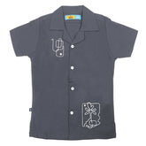 Eminent Boys Half Sleeves Causal Shirt - Dark Grey, Boys Shirts, Eminent, Chase Value