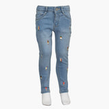 Girls Pants Denim - Light Blue, Girls Pants & Capri, Chase Value, Chase Value