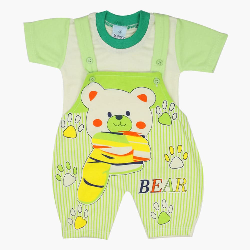 Newborn Boys Romper - Green, Newborn Boys Rompers, Chase Value, Chase Value