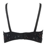 Women's Cotton Printed Bra - Black, Women Bras, Chase Value, Chase Value