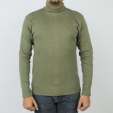 Men's High Neck - Olive Green, Men's Sweater & Sweat Shirts, Chase Value, Chase Value