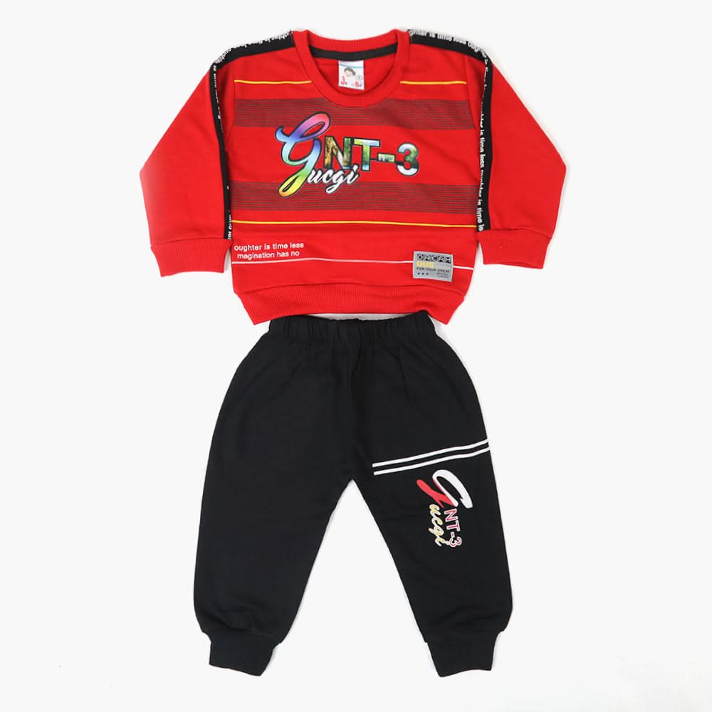 Newborn Boys 2Pcs Suit - Red, Newborn Boys Sets & Suits, Chase Value, Chase Value