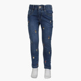 Girls Pants Denim - Blue, Girls Pants & Capri, Chase Value, Chase Value