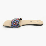 Women's Slipper - Beige, Women Slippers, Chase Value, Chase Value