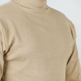 Men's High Neck - Beige, Men's Sweater & Sweat Shirts, Chase Value, Chase Value