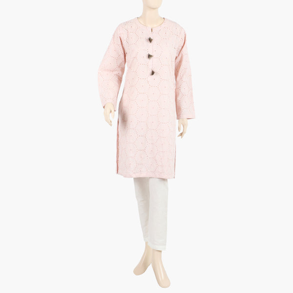 Eminent Women's Stitched Kurti - Light Pink