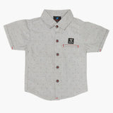 Boys Half Sleeves Casual Shirt - Grey, Boys Shirts, Chase Value, Chase Value