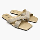 Women's Slipper - Golden, Women Slippers, Chase Value, Chase Value
