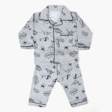 Newborn Boys Night Suit - Grey, Newborn Boys Sets & Suits, Chase Value, Chase Value