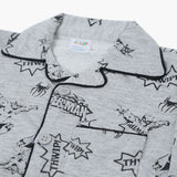 Newborn Boys Night Suit - Grey, Newborn Boys Sets & Suits, Chase Value, Chase Value