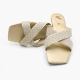 Women's Slipper - Golden, Women Slippers, Chase Value, Chase Value