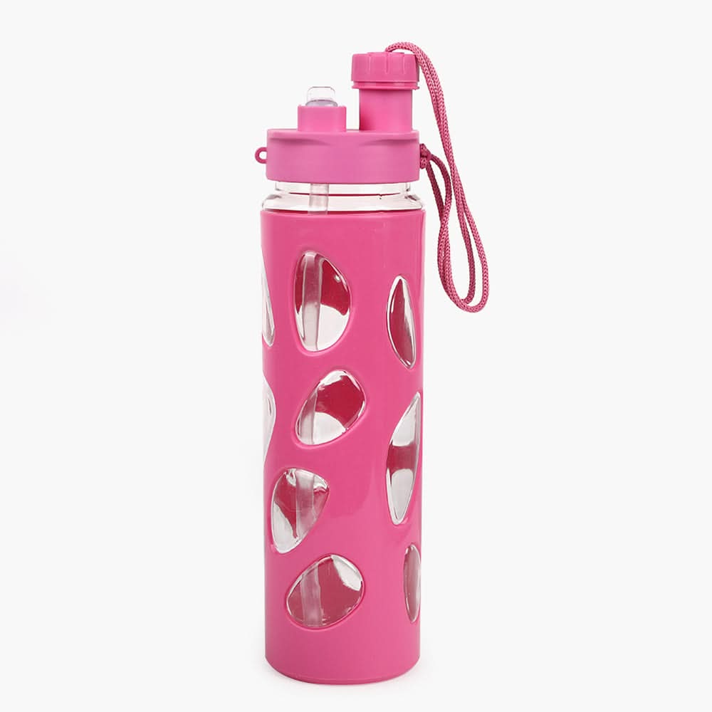 Bubble Ice Cube Water Bottle - Pink, Tiffin Boxes & Bottles, Chase Value, Chase Value