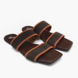 Women's Slipper - Brown, Women Slippers, Chase Value, Chase Value