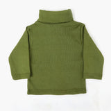 Newborn HighNeck - Olive Green, Newborn Boys Winterwear, Chase Value, Chase Value