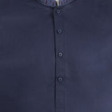 Valuables Men Embroidered Shalwar Suit - Navy Blue, Men's Shalwar Kameez, Chase Value, Chase Value