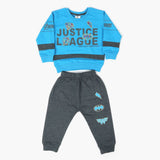 Newborn Boys 2Pcs Suit - Steel Blue, Newborn Boys Sets & Suits, Chase Value, Chase Value