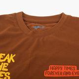 Boys Half Sleeves T-Shirt - Brown, Boys T-Shirts, Chase Value, Chase Value