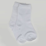 Kids 4Pc Uniform Socks - White, Boys Socks, Chase Value, Chase Value