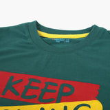 Boys Half Sleeves T-Shirt - Green, Boys T-Shirts, Chase Value, Chase Value
