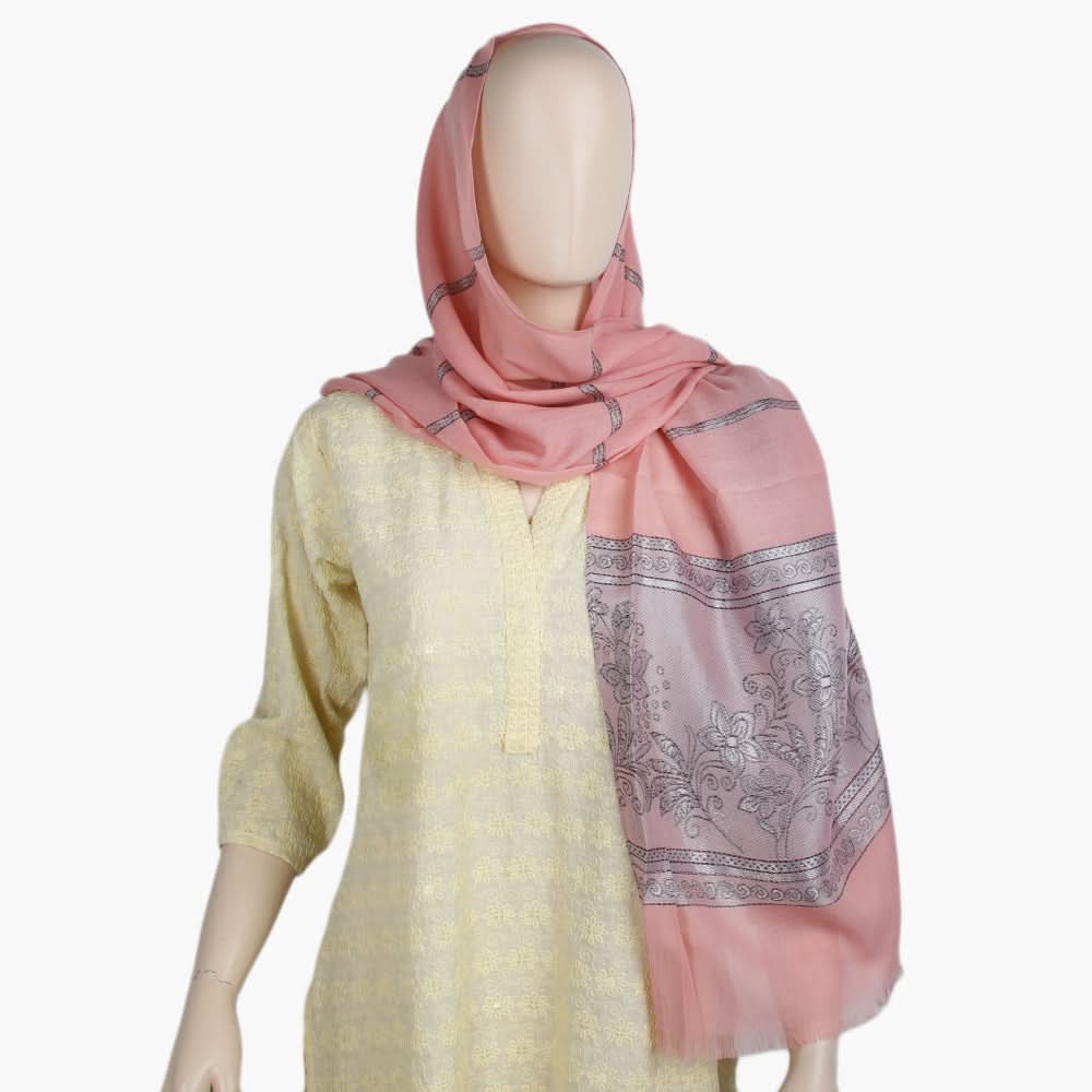 Women's Scarf - Peach, Women Shawls & Scarves, Chase Value, Chase Value