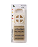 Vegetable Cutter - Cream, Knives & Cutting Board, Chase Value, Chase Value