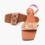Women's Sandal - Peach, Women Sandals, Chase Value, Chase Value