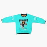 Boys Sweat Shirt - Cyan, Boys Hoodies & Sweat Shirts, Chase Value, Chase Value