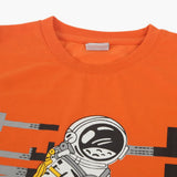 Boys Half Sleeves T-Shirt - Orange, Boys T-Shirts, Chase Value, Chase Value