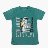 Boys Half Sleeves T-Shirt - Green, Boys T-Shirts, Chase Value, Chase Value