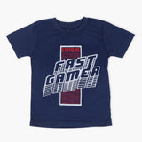 Boys Half Sleeves T-Shirt - Navy Blue, Boys T-Shirts, Chase Value, Chase Value
