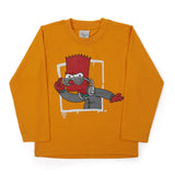 Boys Full Sleeves T-Shirt - Yellow, Boys T-Shirts, Chase Value, Chase Value