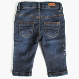 Newborn Girls Pant Denim - Navy Blue, Newborn Girls Shorts Skirts & Pants, Chase Value, Chase Value