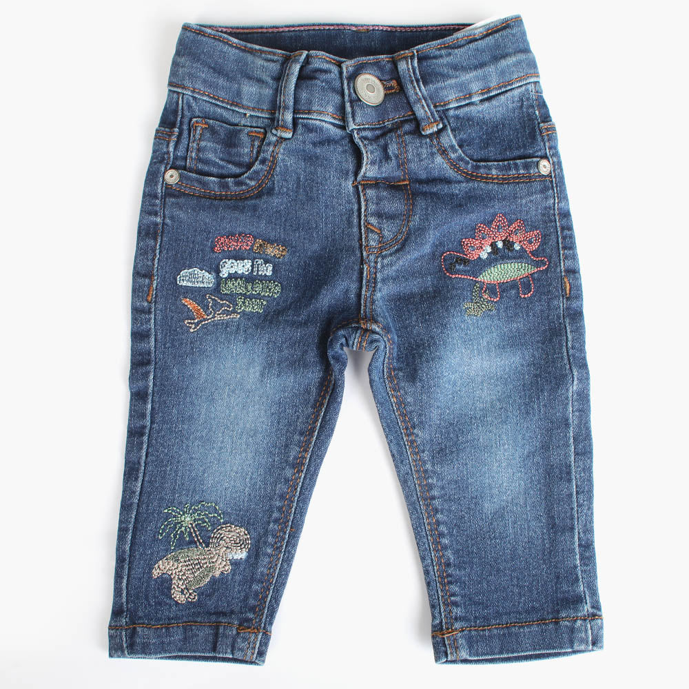 Newborn Boys Denim Pant - Blue, Newborn Boys Shorts & Pants, Chase Value, Chase Value