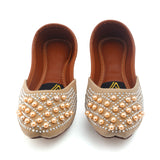 Valuable Girls Khussa - Cream, Girls Khussa, Chase Value, Chase Value