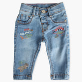 Newborn Boys Denim Pant - Light Blue, Newborn Boys Shorts & Pants, Chase Value, Chase Value