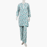 Girls Teens Printed Shalwar Suit - Green, Women Shalwar Suits, Chase Value, Chase Value