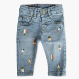 Newborn Girls Pant Denim - Light Blue, Newborn Girls Shorts Skirts & Pants, Chase Value, Chase Value