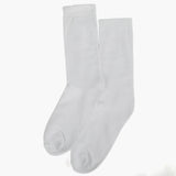 Women's Plain Socks - White, Women Socks Stocking & Gloves, Chase Value, Chase Value