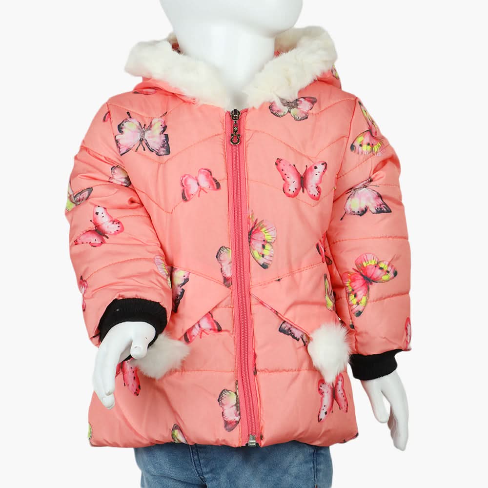 Girls Jacket - Peach, Girls Jackets, Chase Value, Chase Value