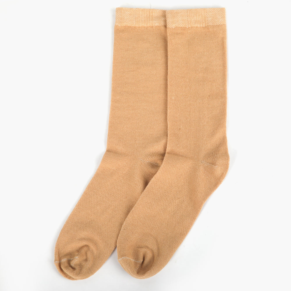 Women's Plain Socks - Skin, Women Socks Stocking & Gloves, Chase Value, Chase Value