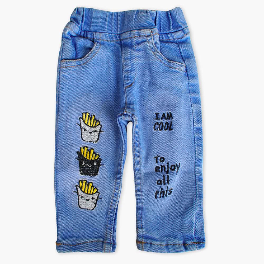 Newborn Boys Denim Pant - Blue, Newborn Boys Shorts & Pants, Chase Value, Chase Value
