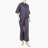 Teens Printed Shalwar Suit - Navy Blue, Girls Shalwar Kameez, Chase Value, Chase Value