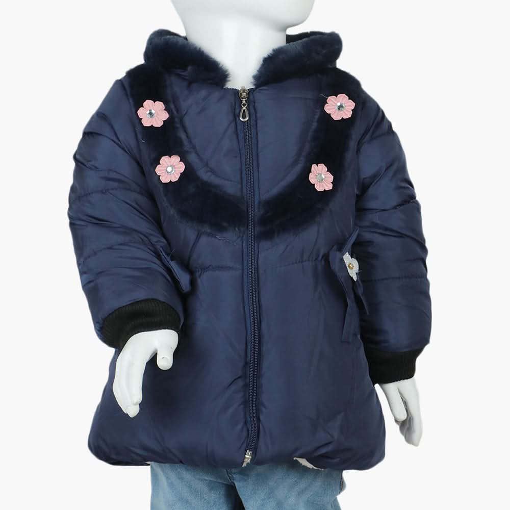 Girls Jacket - Navy Blue, Girls Jackets, Chase Value, Chase Value
