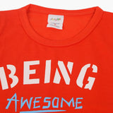 Newborn Boys Sando - Rust, Newborn Boys Shirts & T-Shirts, Chase Value, Chase Value