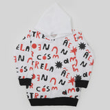 Girls Full Sleeves Hoodie T-Shirt - White, Girls Hoodies & Sweat Shirts, Chase Value, Chase Value